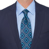Extra Long Royal Sicily Blue Duchesse Silk Tie