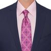 Extra Long Modica Pink Duchesse Silk Tie