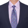 Extra Long Eternal Sicily Purple Duchesse Silk Tie