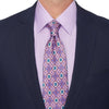 Extra Long Eternal Sicily Pink Duchesse Silk Tie