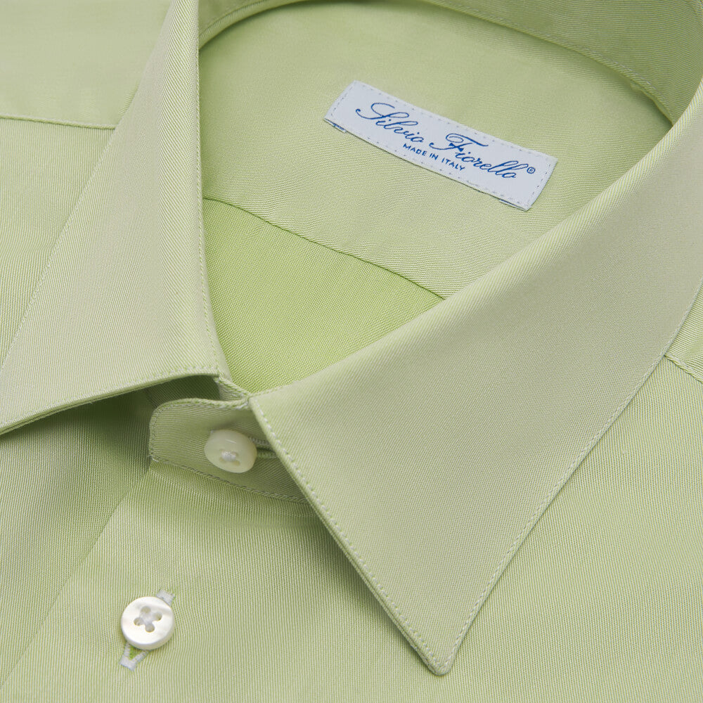 The Prince Green Sartorial Cotton Shirt - 16 The Prince Green Sartorial Cotton Shirt - 16