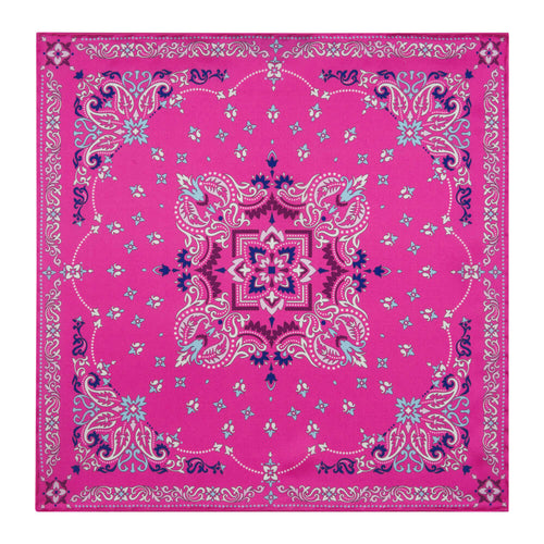 The Last Dance Fuchsia Silk Pocket Square