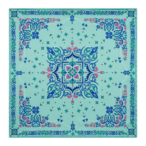 The Last Dance Mint Green Silk Pocket Square