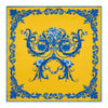 Pochette Donnafugata Giallo e Blu Seta