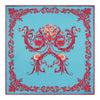 Pochette Donnafugata Azzurro e Corallo Seta