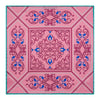 Pochette Arte Barocca Rosa Seta