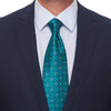 The Uffizi Green Duchesse Silk Tie