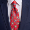 Romulus Red Duchesse Silk Tie