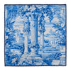 Ancient Rome Light Blue Silk Pocket Square