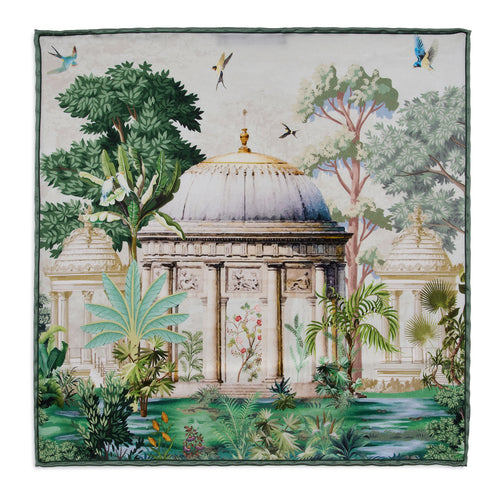 The Temple of Rome Silk Pocket Square