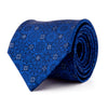Royal Blue Sri Yantra Silk Tie