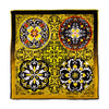 Pochette Ceramica Barocca Giallo Seta