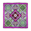 Pochette Majolica di Taormina Verde e Viola Seta