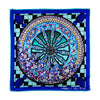 Ancient Sicily Blue Silk Pocket Square