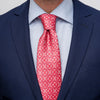 PRE-ORDER - The Theatre of Taormina Coral Duchesse Silk Tie