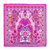 Tauromerion Pink Silk Twill Scarf and Ring