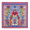 Tauromerion Multicolour Silk Twill Scarf and Ring