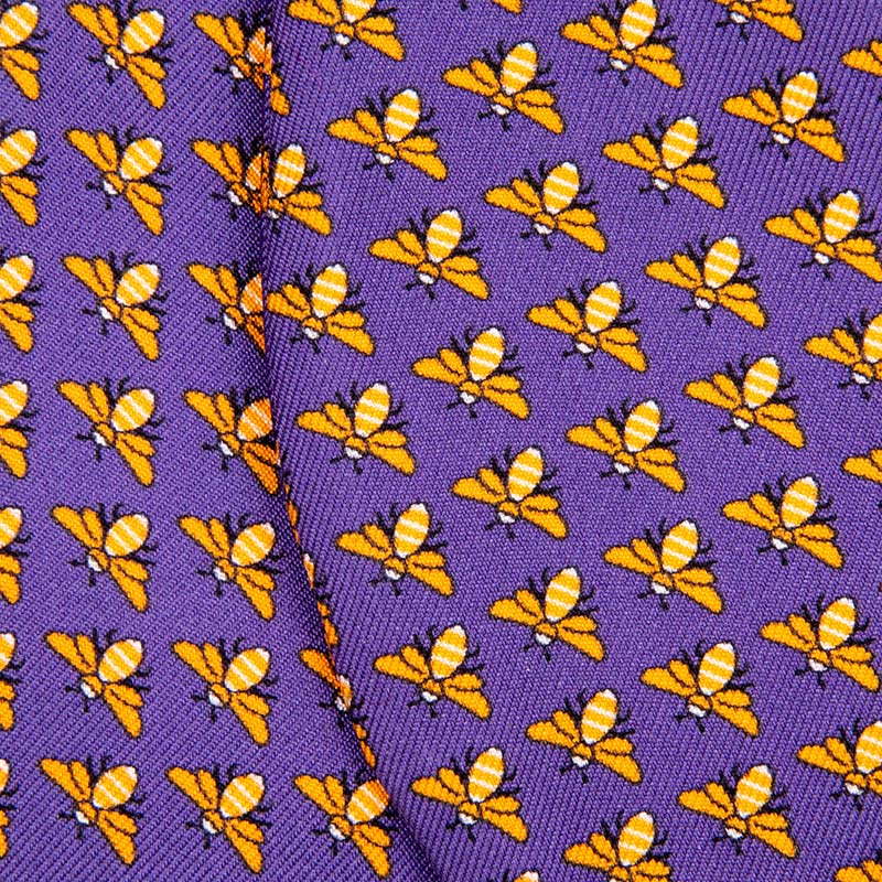 purple-bees-motif-self-tie-silk-bow-tie-silvio-fiorello