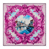 Gondola Pink Silk Pocket Square
