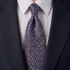 Murano Blue Duchesse Silk Tie