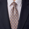 The Frari Yellow Duchesse Silk Tie