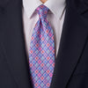 The Noble Crest Pink Duchesse Silk Tie