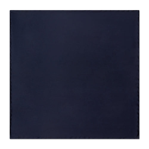 Pochette Blu Navy Raso di Seta