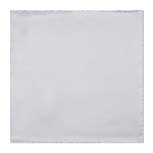 Pochette Bianco Ottico Raso di Seta