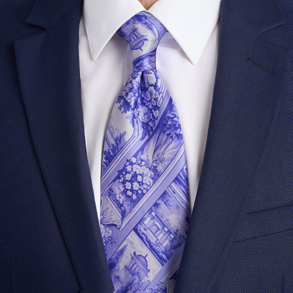 Ancient Rome Lilac Duchesse Silk Tie – Silvio Fiorello
