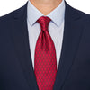 Red Metropolitan Flair Duchesse Silk Tie