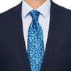 Blue Gatsby Duchesse Silk Tie