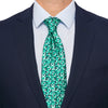 Green Gatsby Duchesse Silk Tie