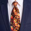 PRE-ORDER - Roses of Sicily Multicolour Duchesse Silk Tie