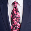 PRE-ORDER - Roses of Sicily Pink Duchesse Silk Tie