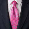Camastra Fuchsia Duchesse Silk Tie