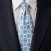 Camastra White Duchesse Silk Tie