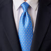 Ceramic Elegance Blue Duchesse Silk Tie