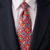 Caltagirone Red Duchesse Silk Tie