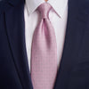 Pink Sicilian Ceremony Duchesse Silk Tie