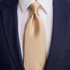 Yellow Sicilian Ceremony Duchesse Silk Tie