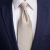 Champagne Sicilian Ceremony Duchesse Silk Tie