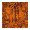 Ancient Rome Orange Silk Pocket Square