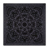 PRE-ORDINAZIONE - Pochette Fiore Sacro Nero e Grigio Seta