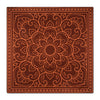 PRE-ORDINAZIONE - Pochette Fiore Sacro Marrone Seta