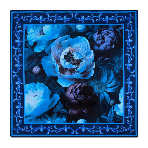PRE-ORDER - Eternal Love Blue Silk Pocket Square