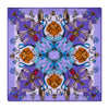 PRE-ORDER - Garden of the Owls and Hares Purple Silk Pocket Square