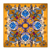 PRE-ORDER - Garden of the Owls and Hares Yellow Silk Pocket Square