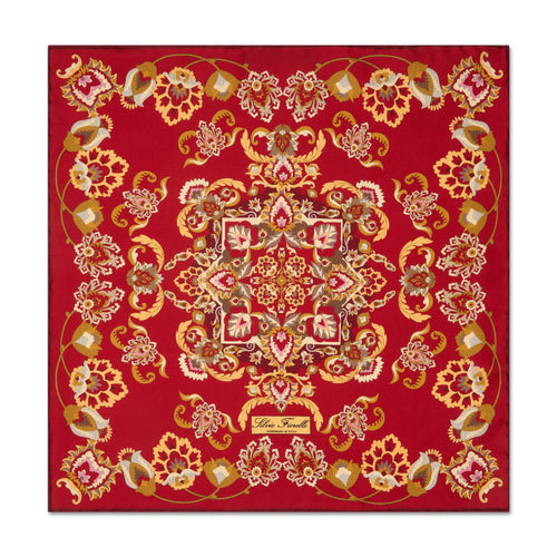 PRE-ORDINAZIONE - Pochette Giardino Zisa Rosso Seta Twill