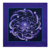 Genesis Purple and Blue Silk Pocket Square