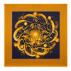 Genesis Yellow and Blue Silk Pocket Square